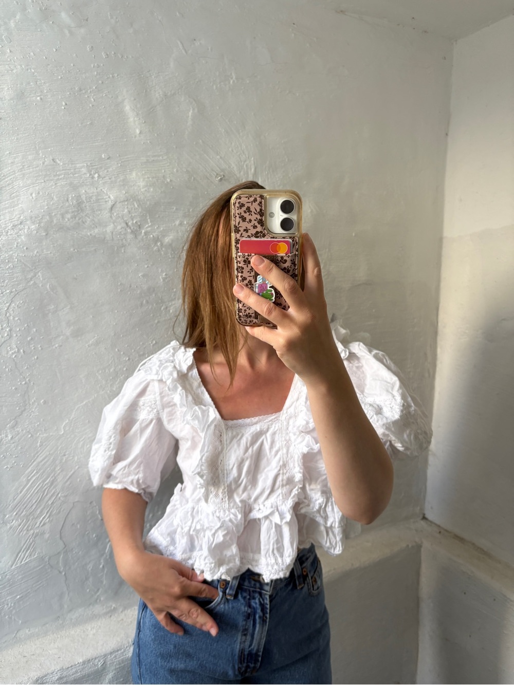 Beautiful ruffled smocked blouse - Picture 11 of 14